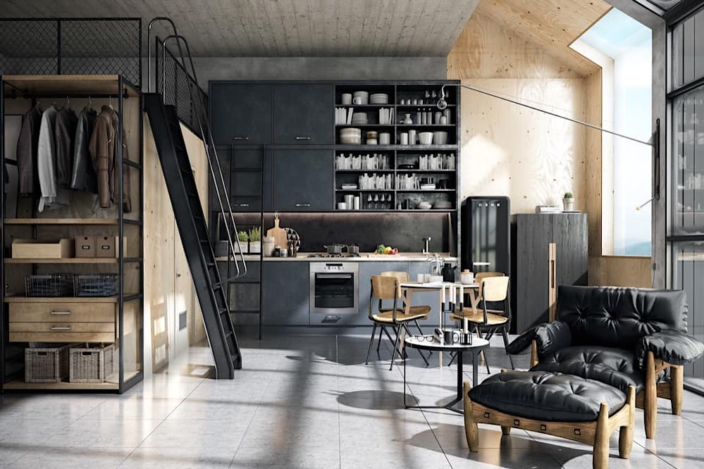 Мебель лофт