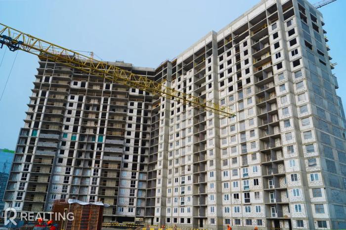 В Минске активно возводится новый жилой комплекс «Гулливер». Репортаж о ходе строительства В Минске активно возводится новый жилой комплекс «Гулливер». Репортаж о ходе строительства