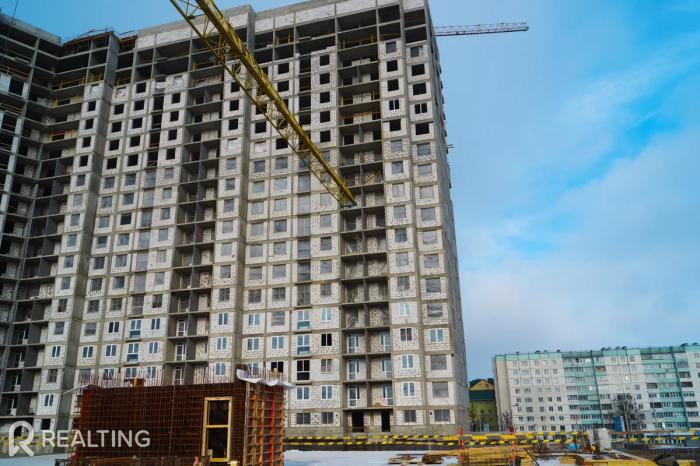 В Минске активно возводится новый жилой комплекс «Гулливер». Репортаж о ходе строительства В Минске активно возводится новый жилой комплекс «Гулливер». Репортаж о ходе строительства